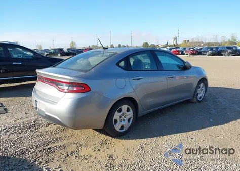 2015 Dodge Dart Se из США, поврежденный, VIN 1C3CDFAA4FD298764